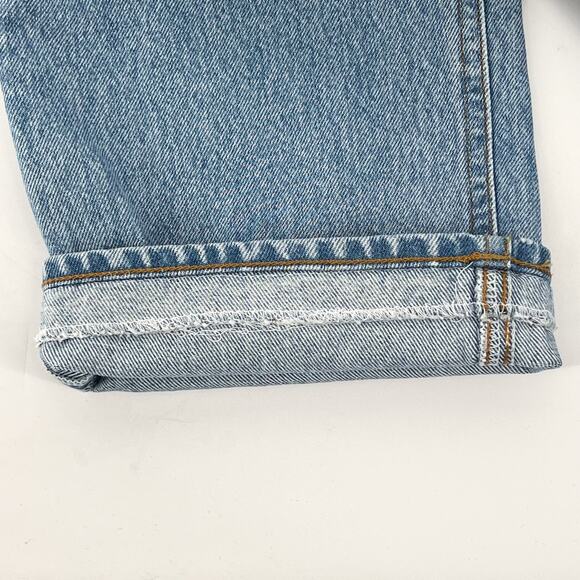 AGOLDE Lana Slice Straight Jeans Clash Light Wash Size 27 - Picture 5 of 7